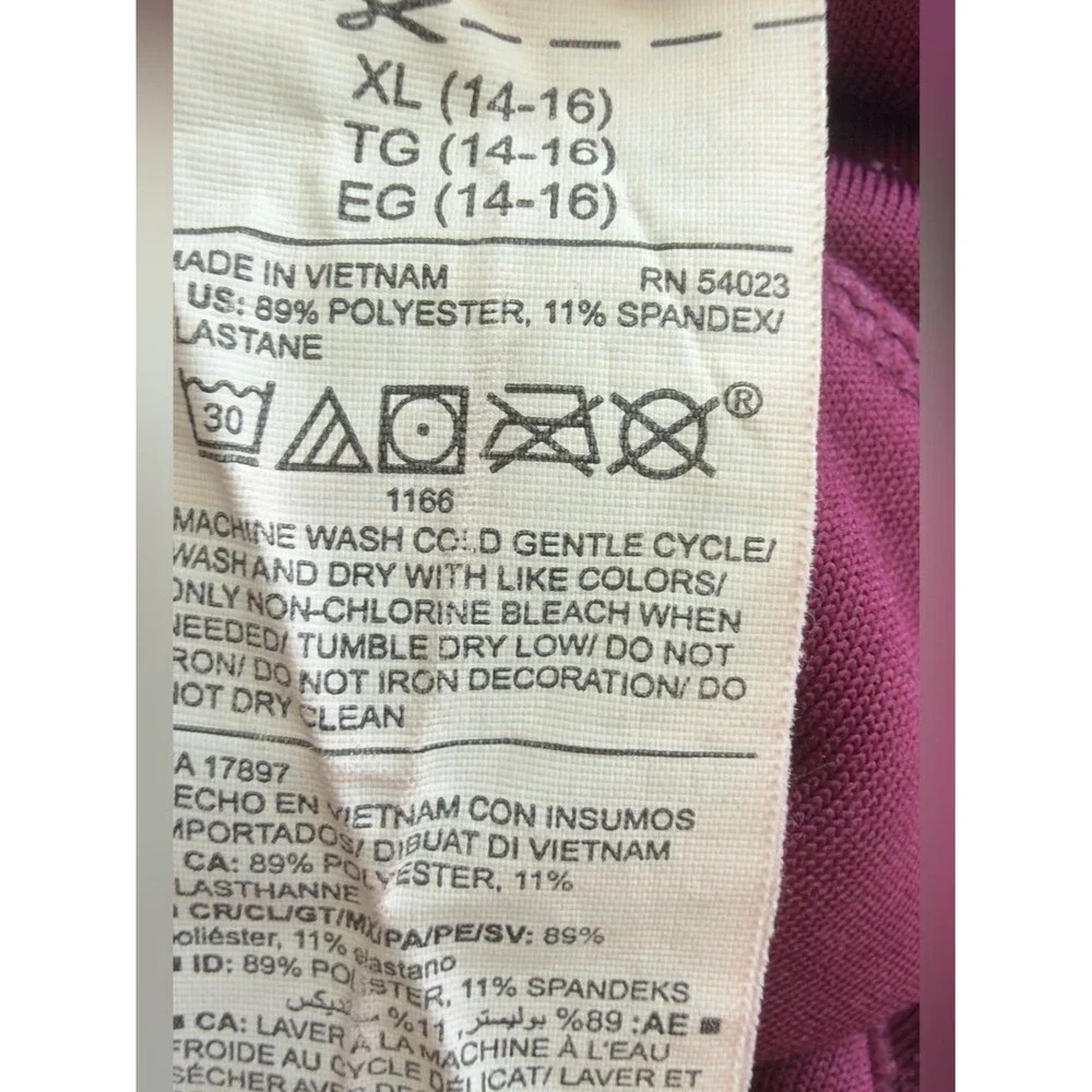 Old Navy Active Girls SET OF 2 UltraCoze Warm Fleece Lined Go-Dri Leggings. XL.